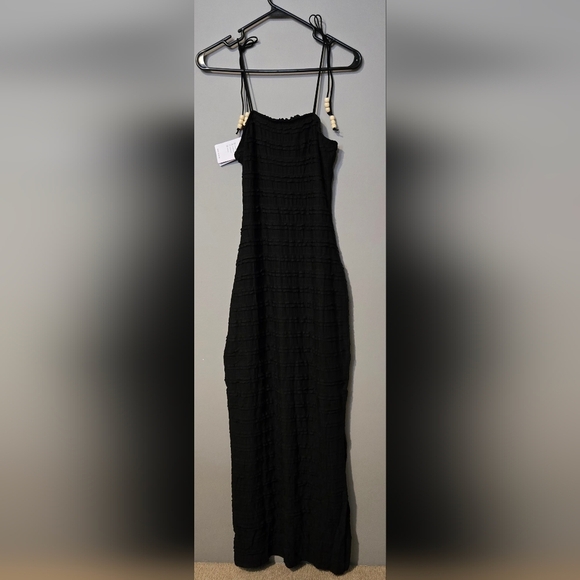 MEROKEETY Women's Summer Spaghetti Strap Bodycon Maxi #728 - Picture 2 of 12